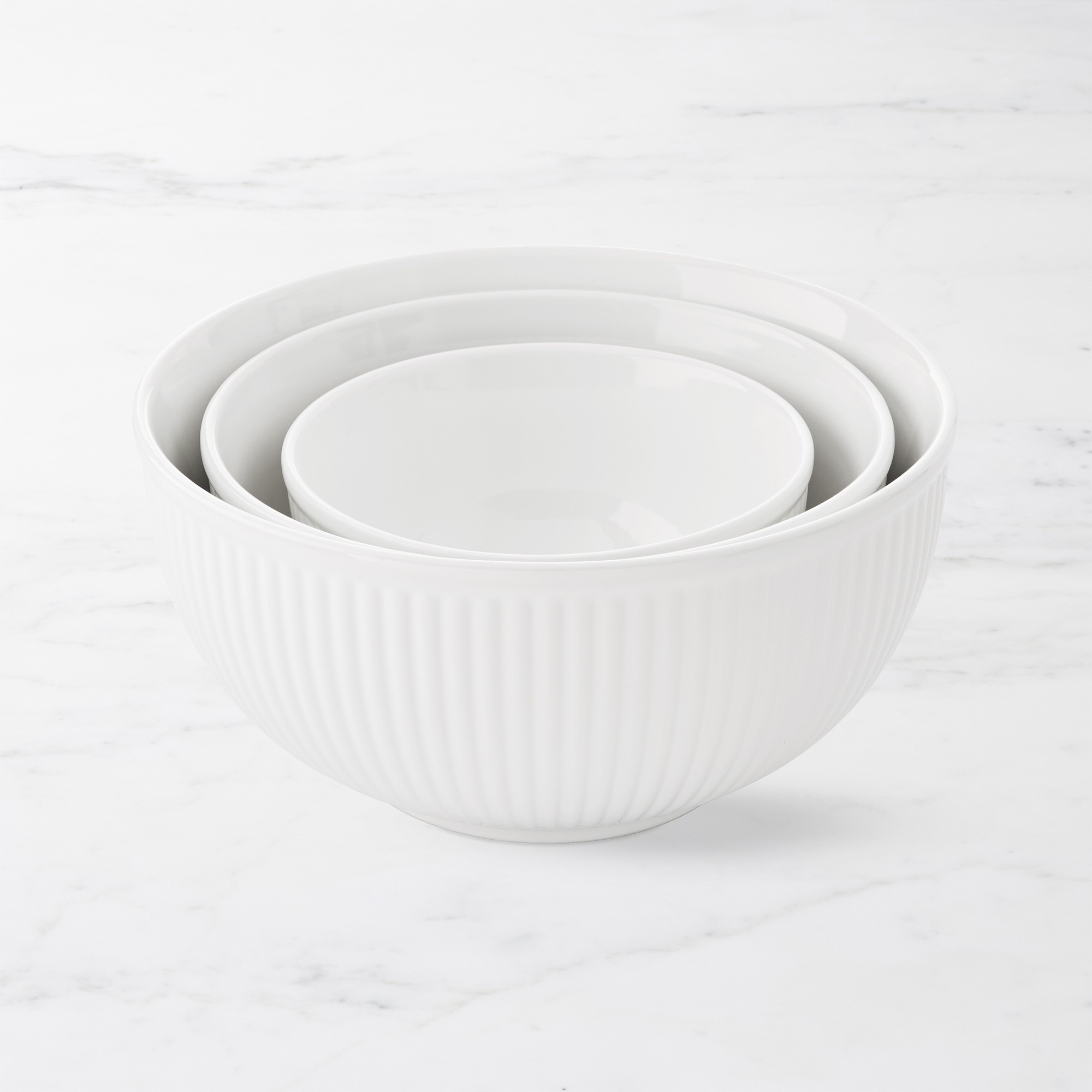 Ribbed Ceramic Mixing Bowls, Set of 3 simolary.com 5 Ribbed Ceramic Mixing Bowls, Set of 3 Simolary simolary.com 5