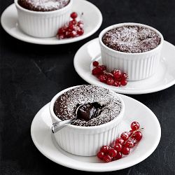 Chocolate Souffles, Set of 6
