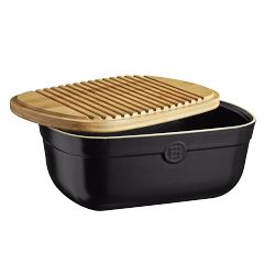 Emile Henry French Ceramic Bread Box