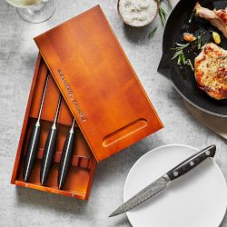 Zwilling Bob Kramer Damascus Steel Steak Knives, Set of 4