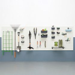 TRINITY® Home Modular Slatwall 24-Piece Accessory Workshop Set