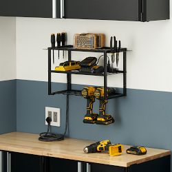 TRINITY® Home Power Tool Wall Organizer with Shelves