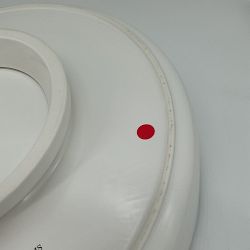 OPEN BOX: Hold Everything Ceramic Two Tiered Fruit Bowl