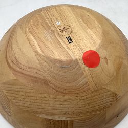 OPEN BOX: Open Kitchen by Williams Sonoma Salad Bowl, Light Wood,17"