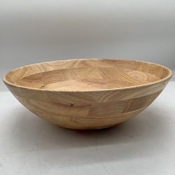 OPEN BOX: Open Kitchen by Williams Sonoma Salad Bowl, Light Wood,17"