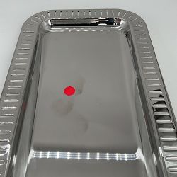 OPEN BOX: ANNA New York Striations Small Rectangular Tray