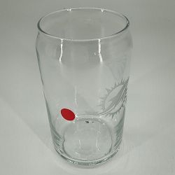 OPEN BOX: NFL Beer Can Glasses, Set of 4, Miami Dolphins