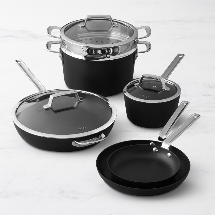 SCANPAN TechnIQ Nonstick 9-Piece Cookware Pots & Pans Sets