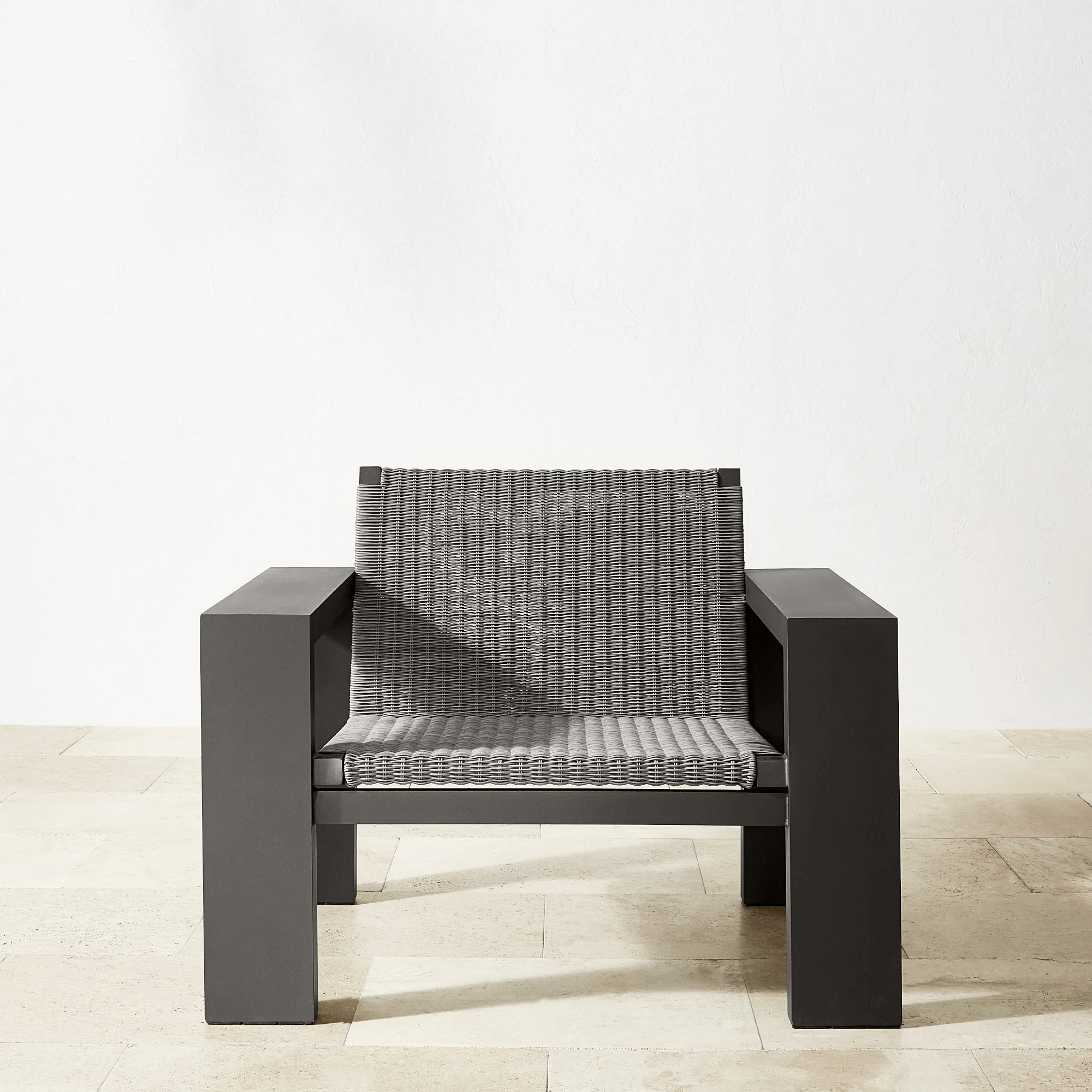 Larnaca Metal x All-Weather Weave Club Chair | Patio Furniture