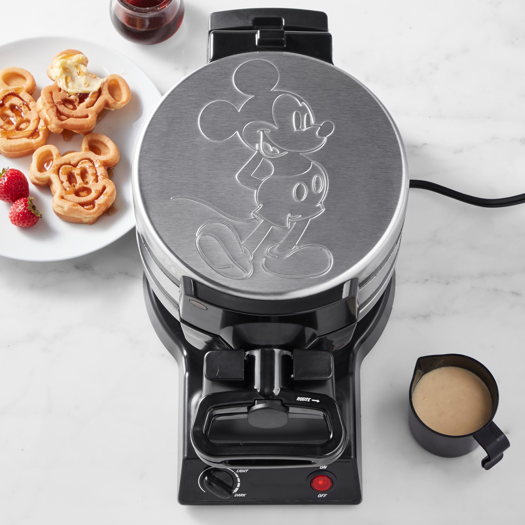 Mickey Mouse Double Flip Waffle Maker Sansujyuku sansujyuku.com
