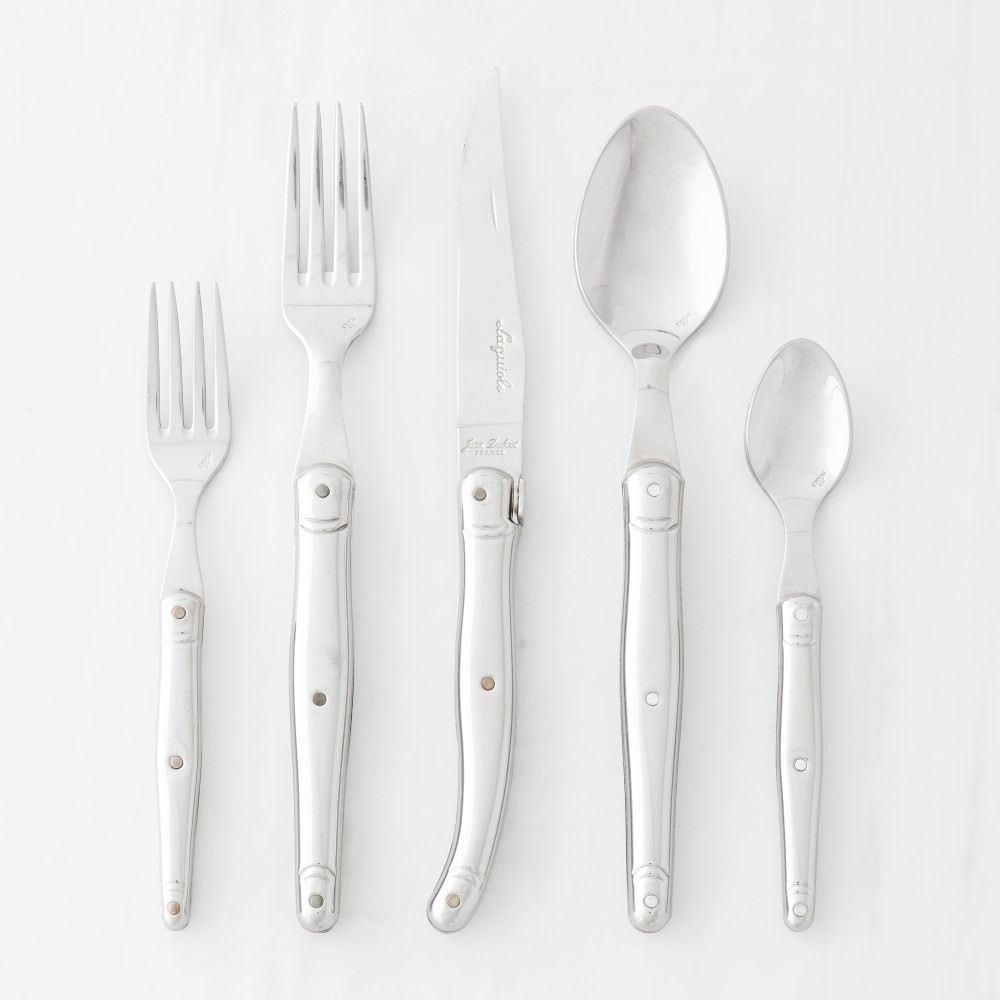 Jean Dubost Laguiole High Gauge Flatware Sets - Stainless-Steel