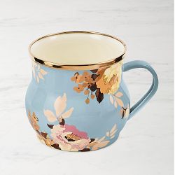 MacKenzie-Childs Wild Rose Mug, Slate