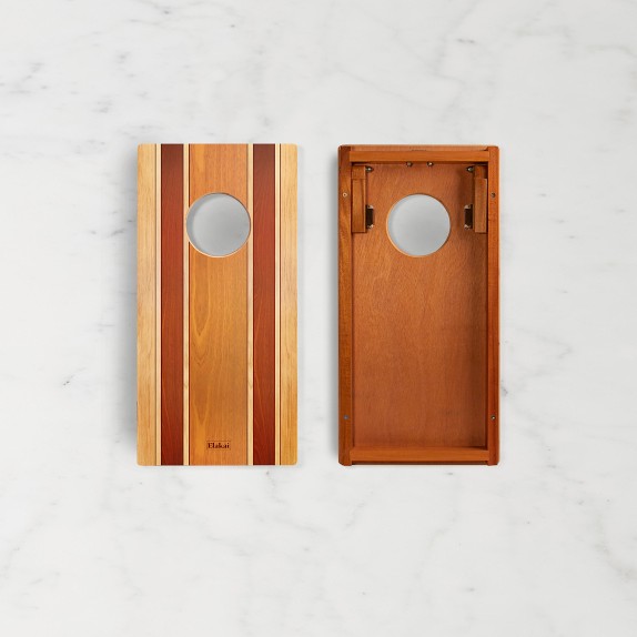Woody Classic Pathfinder Travel Cornhole Boards | Williams Sonoma