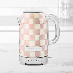 MacKenzie-Childs Electric Kettle, Rosy Check