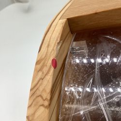 OPEN BOX: Williams Sonoma Bread Box, Olivewood