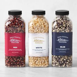 Williams Sonoma Americana Popcorn Gift Set