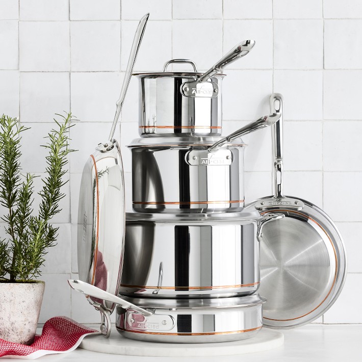 All-Clad Copper Core® 10-Piece Cookware Set | Williams Sonoma
