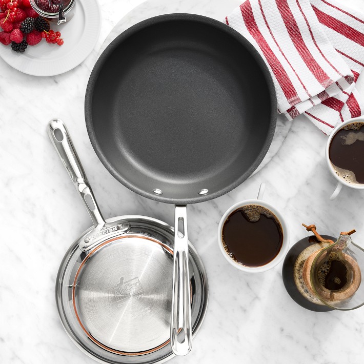 All-Clad Copper Core Nonstick Frying Pan Set | Williams Sonoma