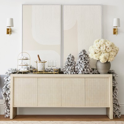 Jeff Leatham x Williams Sonoma Real Touch Faux White Peony Stems, Set of 12 Simolary simolary.com 18