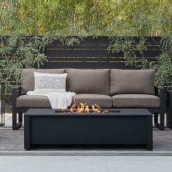 Freeport Metal Rectangular Fire Table (52")