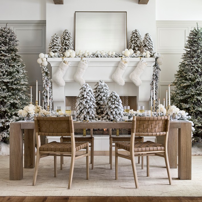Jeff Leatham X Williams Sonoma Winter White Tabletop Tree