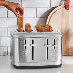 KitchenAid® 4-Slice Toaster, Stainless Steel | Williams Sonoma