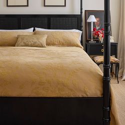 Williams Sonoma Home x Josh Young Oversized Coverlet and Shams, Queen Coverlet, Amber