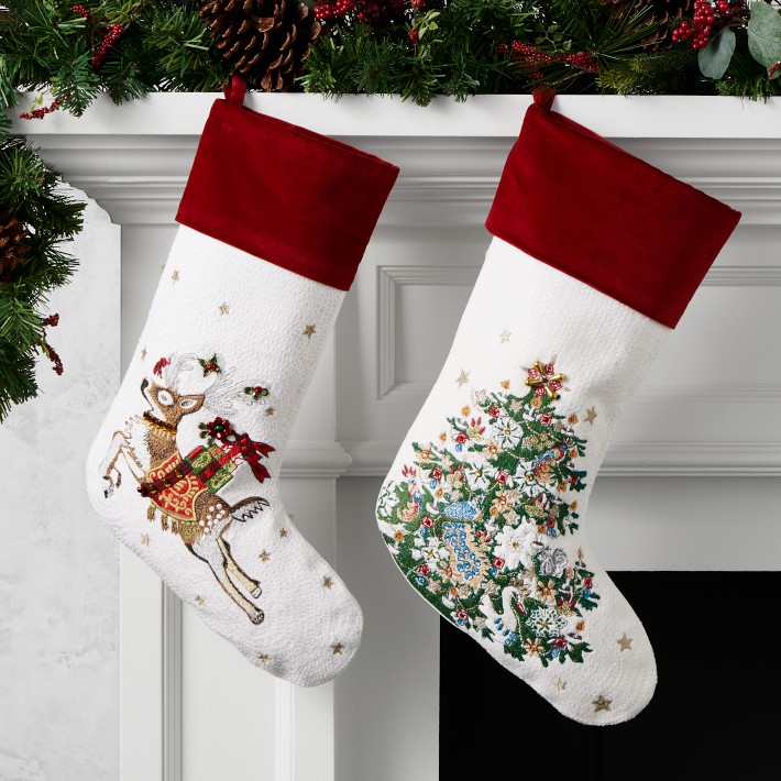 'Twas the Night Before Christmas Stocking, Christmas Tree