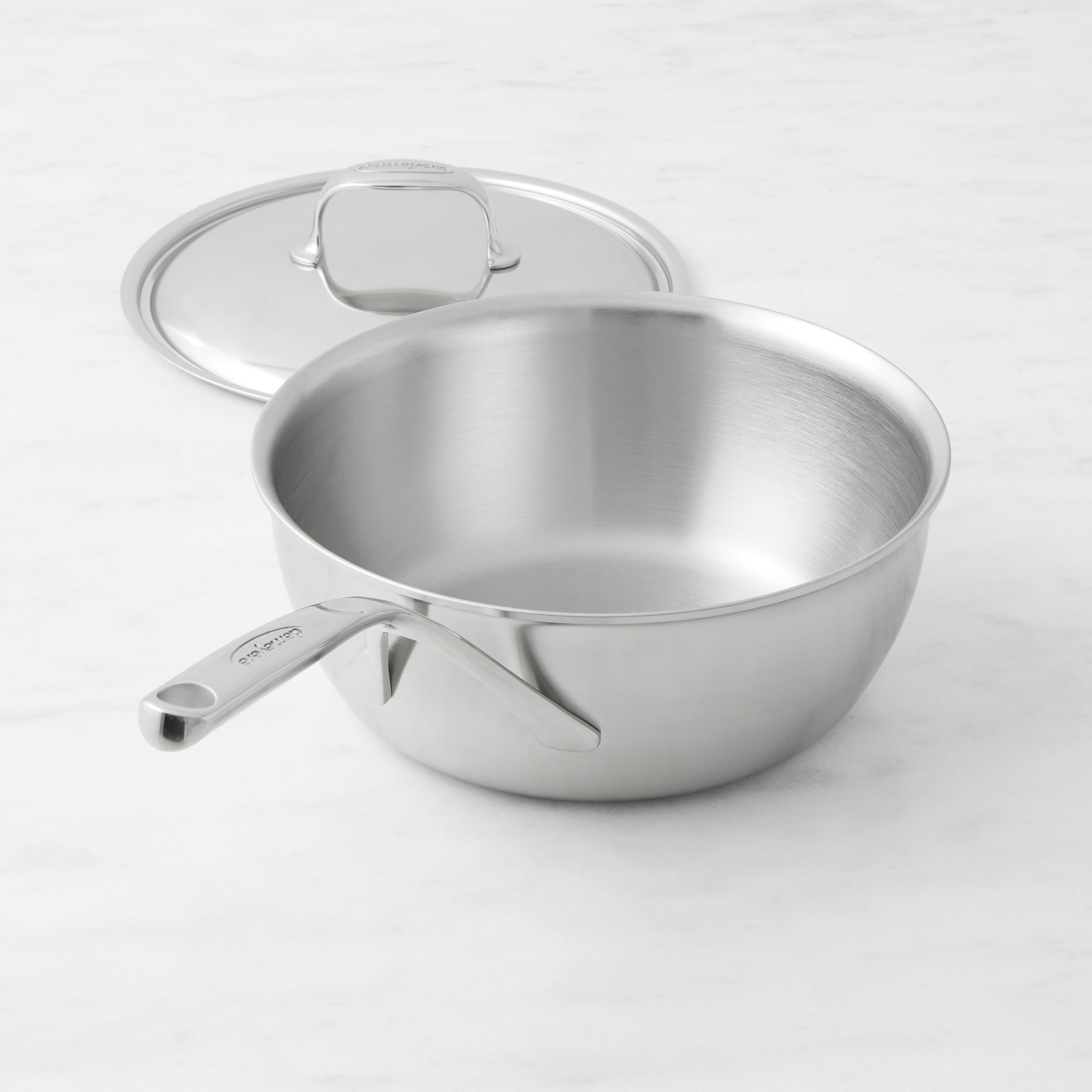 Demeyere Atlantis 7 Stainless-Steel Curved Sauté Pans Sansujyuku sansujyuku.com