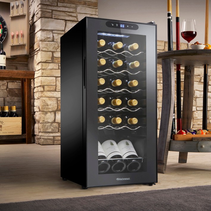 Wine Enthusiast 18-Bottle Wine Cooler | Williams Sonoma