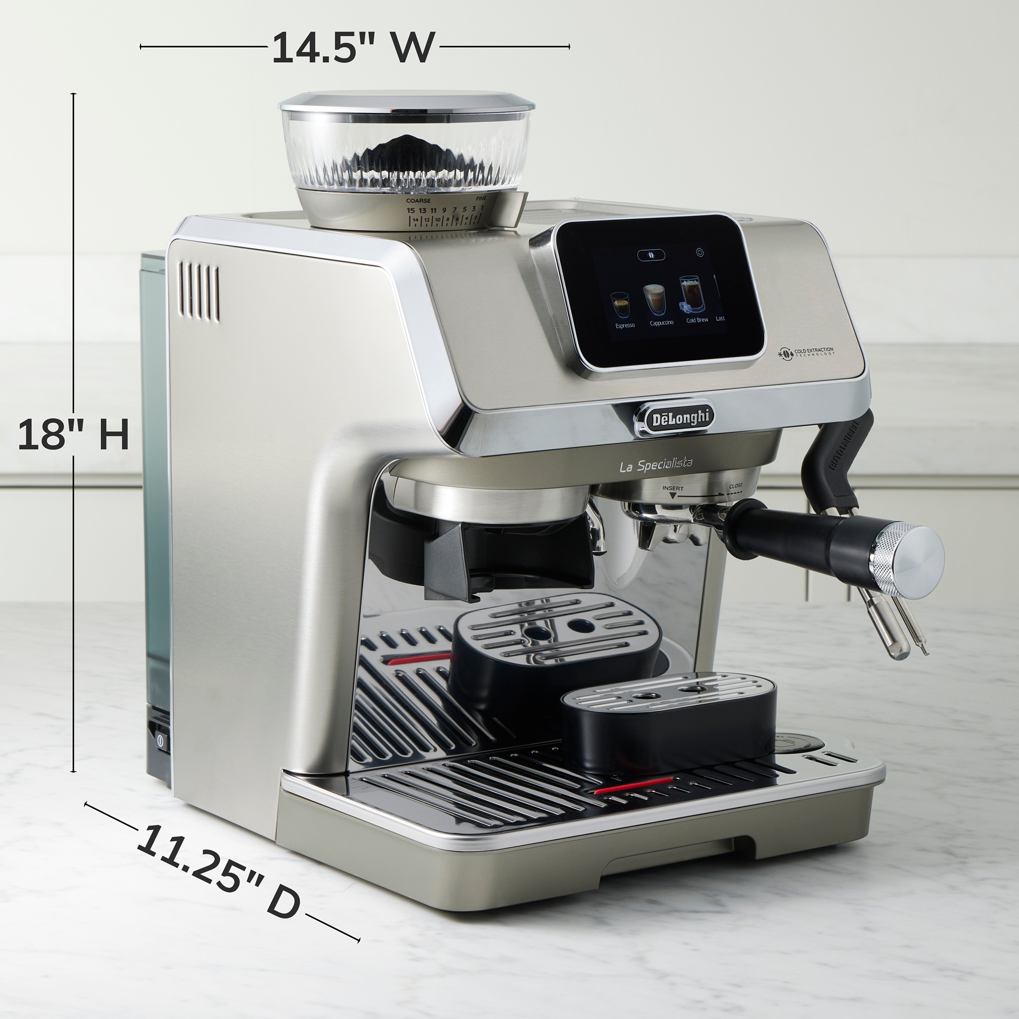 De’Longhi La Specialista Touch Espresso Machine Sansujyuku sansujyuku.com