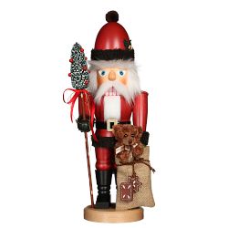 Christian Ulbricht Nutcracker, Santa with Teddy 18"