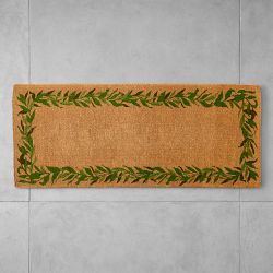 Bay Leaf Coir Personalized Doormat