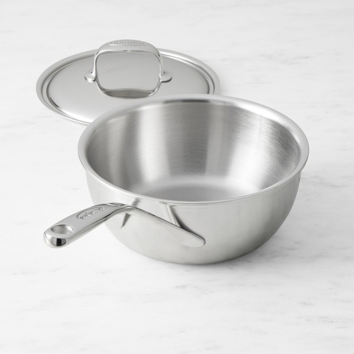Demeyere Atlantis 2.1-qt Stainless Steel Saucier