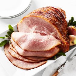 Half Honey Glazed Spiral Cut Ham, Immediate Delivery
