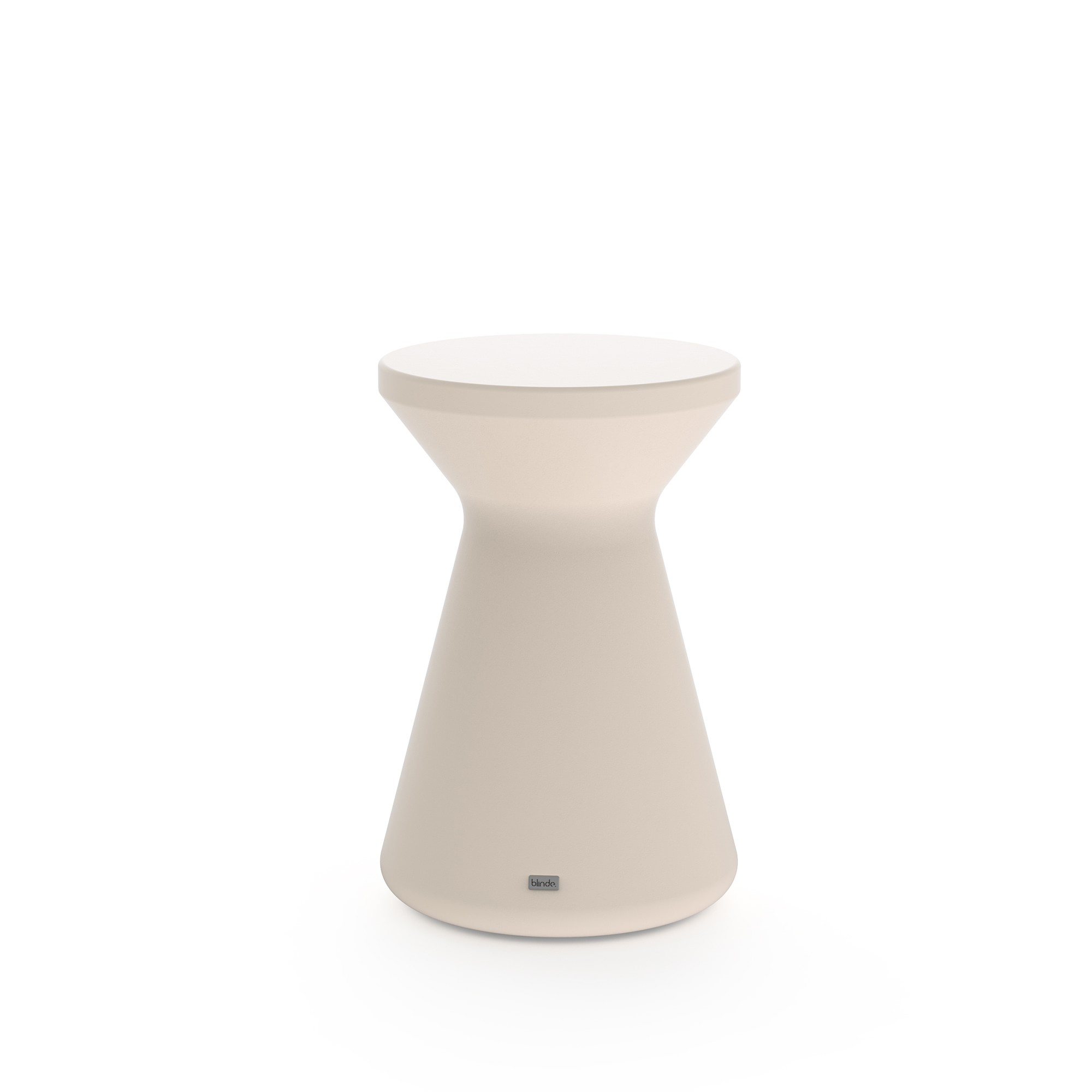 Blinde Hourglass Accent Table (12″) Sansujyuku sansujyuku.com