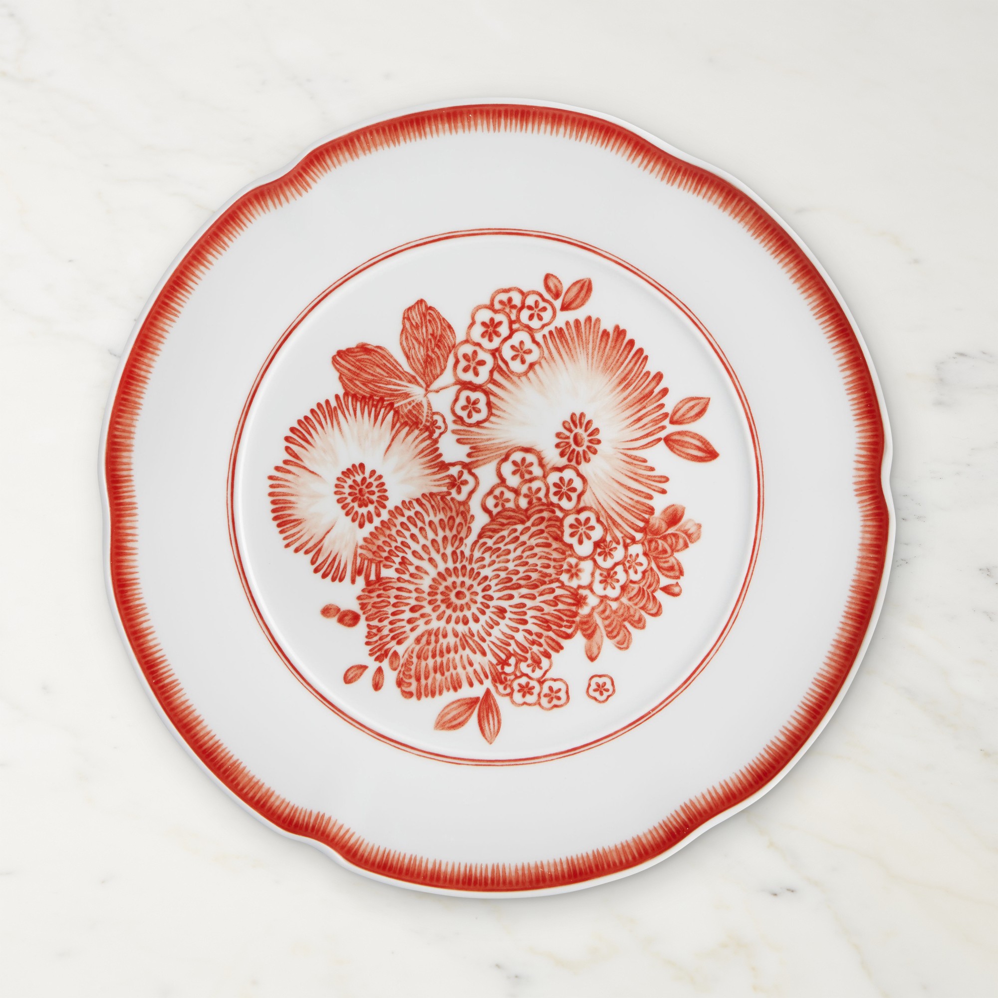 Oscar De La Renta Coralina Dinner Plates, Set of 4 Simolary simolary.com
