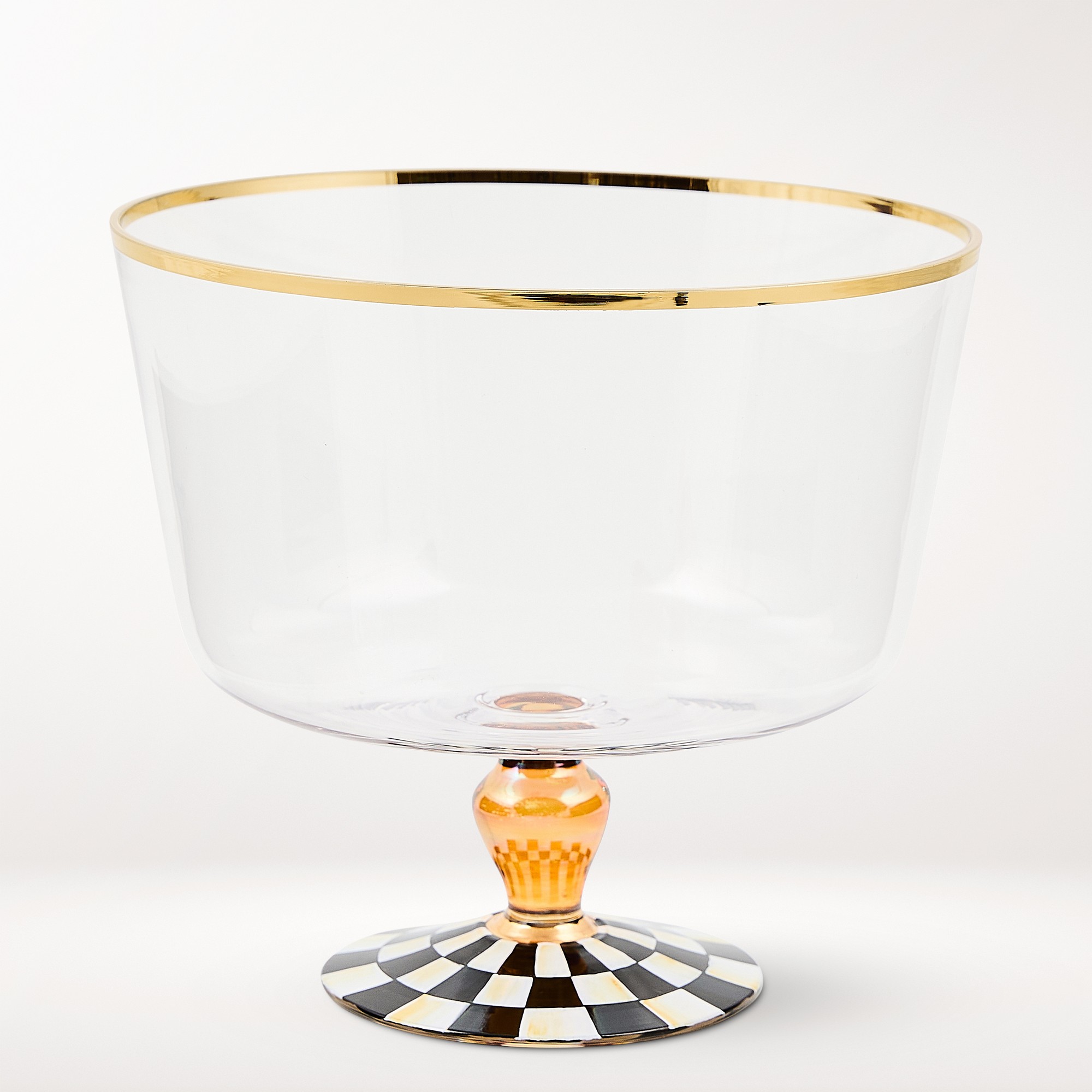 MacKenzie-Childs Courtly Check Trifle Glass Sansujyuku sansujyuku.com