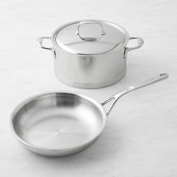 Demeyere Atlantis 7, 3-Piece Stainless-Steel Cookware Set