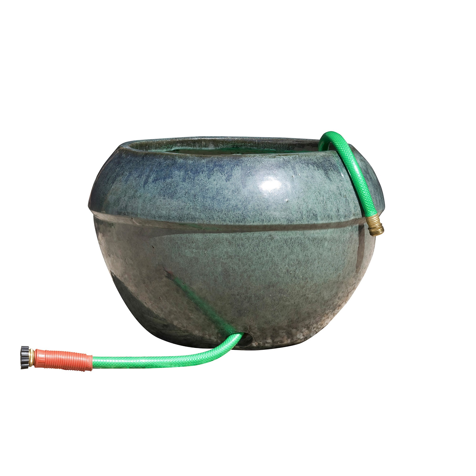 Antique Jade Hose Pot with Cuff Sansujyuku sansujyuku.com