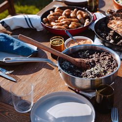 Made In® Stainless-Steel Saucier, 3-Qt.