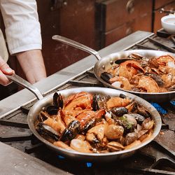 Made In® Stainless-Steel Fry Pan, Set of 2