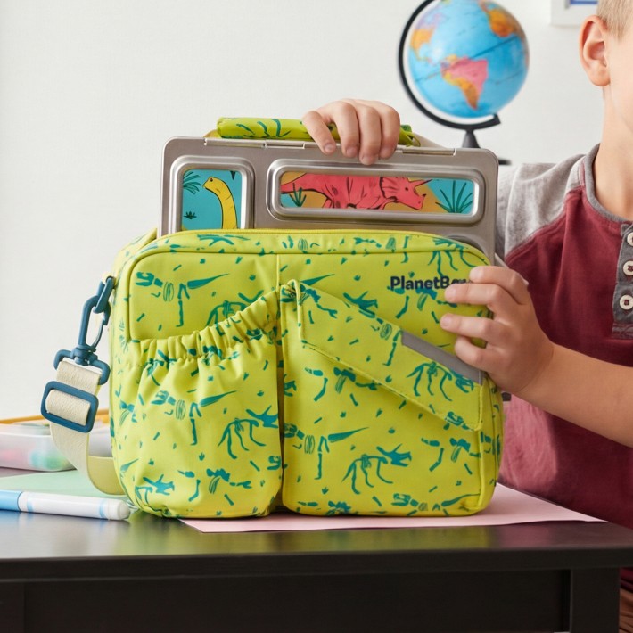 PlanetBox Banana Dino Rover Lunchbox Kit | Williams Sonoma