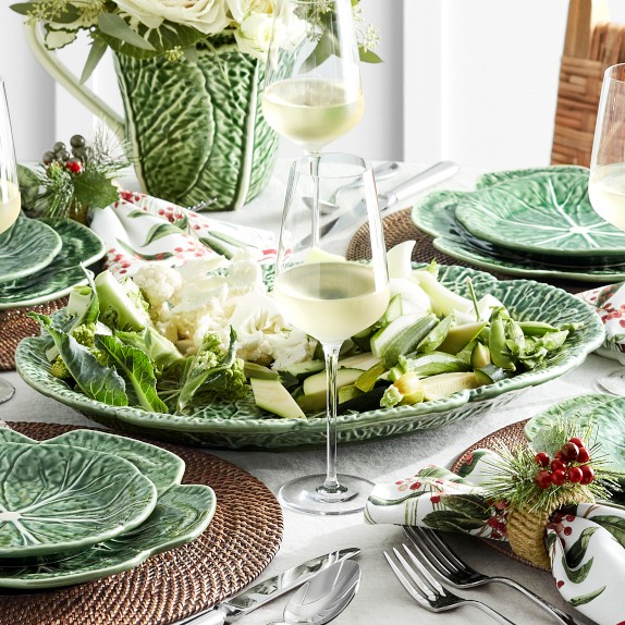 Bordallo Pinheiro Cabbage Oval Platters | Williams Sonoma
