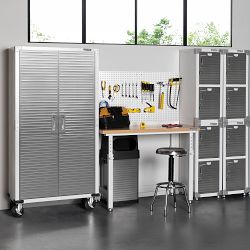 Seville Classics UltraHD® 2-Piece Pegboard Set with 23 Hooks