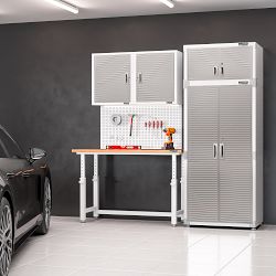 Seville Classics UltraHD® 2-Piece Pegboard Set with 23 Hooks