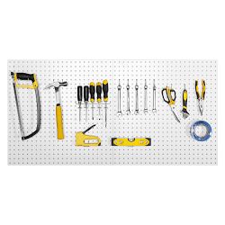 Seville Classics UltraHD® 2-Piece Pegboard Set with 23 Hooks