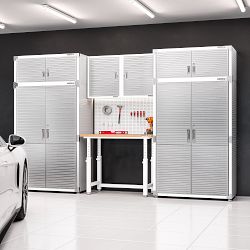 Seville Classics UltraHD® 2-Piece Storage Cabinet Set