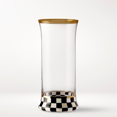 MacKenzie-Childs Courtly Check Highball Glasses Simolary simolary.com