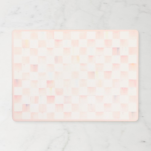 MacKenzie-Childs Rosy Check Placemats, Set of 4 Simolary simolary.com